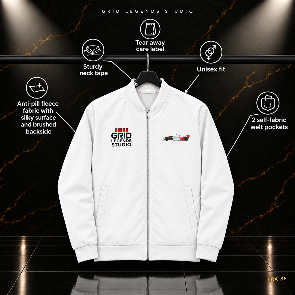 Bomber infografica gruccia rail scritte Studio GLS