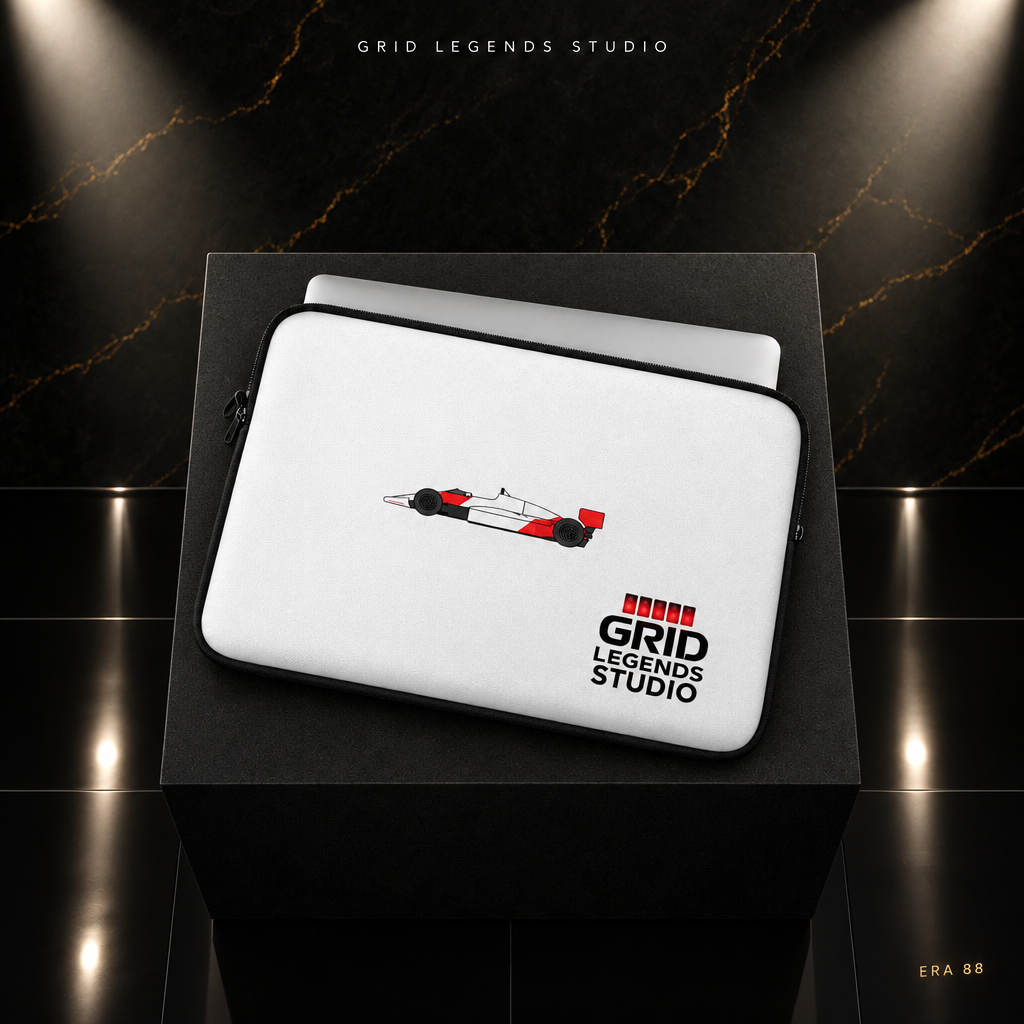 Laptop Sleeve cubo mattonelle nere Studio GLS