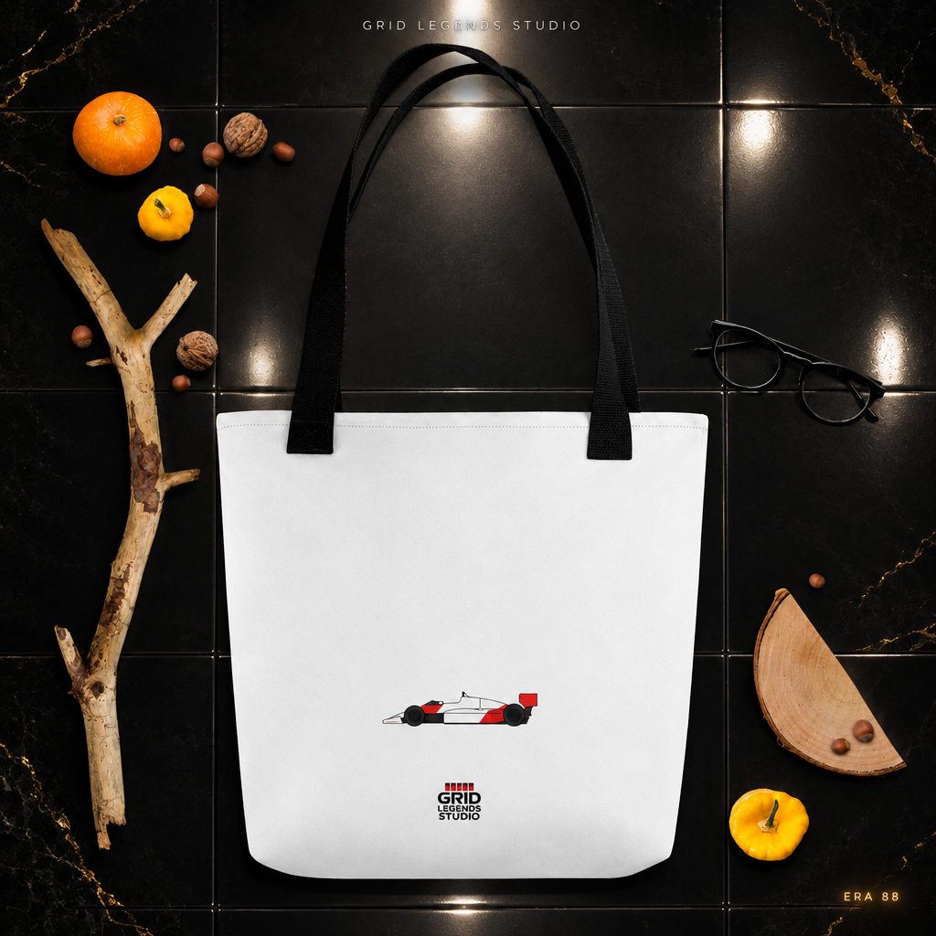 Tote bag flat lay mattonelle Studio GLS